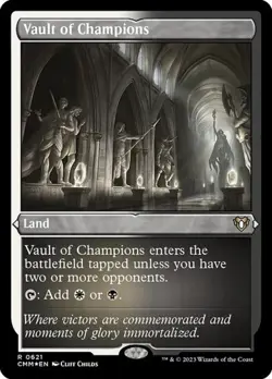 Vault of Champions - Foil Etched CMM LP MTG - Image 1