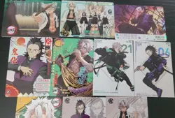Genya & Sanemi Shinazugawa Demon Slayer Mixed Card Lot of 10 CCG Anime Manga - Image 2