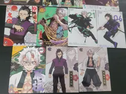 Genya & Sanemi Shinazugawa Demon Slayer Mixed Card Lot of 10 CCG Anime Manga - Image 3