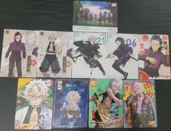 Genya & Sanemi Shinazugawa Demon Slayer Mixed Card Lot of 10 CCG Anime Manga - Image 1