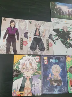 Genya & Sanemi Shinazugawa Demon Slayer Mixed Card Lot of 10 CCG Anime Manga - Image 2