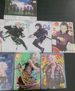 Genya & Sanemi Shinazugawa Demon Slayer Mixed Card Lot of 10 CCG Anime Manga - Image 4