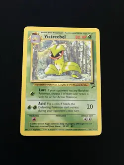 Victreebel 32/130 EXC Non Holo Rare Base Set 2 Pokemon Card Vintage 1999 WOTC 1 - Image 1