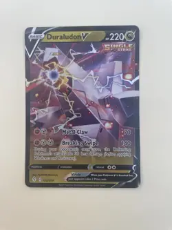 Duraludon V Evolving Skies - 122/203 Holo Rare V Pokemon Card TCG NM/M Near Mint - Image 2