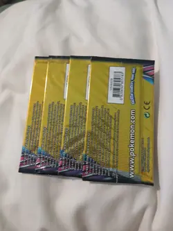 (4) Pokemon Sun & Moon Unified Minds New Sealed 3 Card Booster Packs English - Image 2