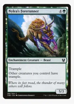 Nylea's Forerunner #186 Theros Beyond Death (THB) Magic Card NM - Image 1