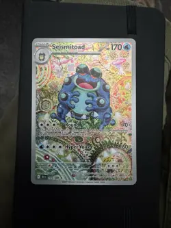 Seismitoad 105/086 NM/M Illustration Rare Pokemon Card BLACK BOLT English - Image 2