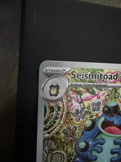 Seismitoad 105/086 NM/M Illustration Rare Pokemon Card BLACK BOLT English - Image 4