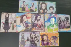 Kanae Kocho Demon Slayer Mixed Card Lot of 9 CCG Anime Manga Waifu - Image 1