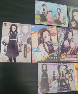 Kanae Kocho Demon Slayer Mixed Card Lot of 9 CCG Anime Manga Waifu - Image 2