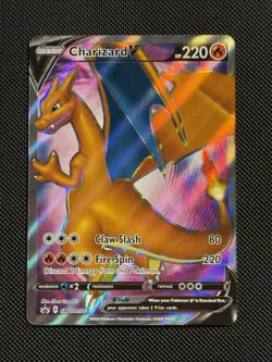 Pokemon Card TCG Charizard V SWSH050 Black Star Promo Champion's Path ETB MINT - Image 1