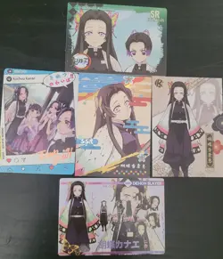 Kanae Kocho Demon Slayer Mixed Card Lot of 5 CCG Anime Manga Waifu - Image 1