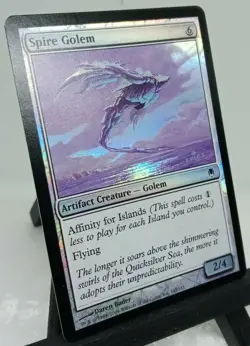 MTG - Darksteel - Spire Golem - Foil - NM Magic the Gathering card FREE SHIPPING - Image 3