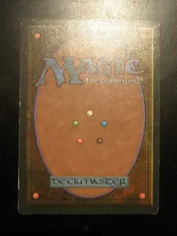 mtg magic Anneau d'Aladdin MISPRINT 3rd edition FBB French Aladdin's Ring 1994 - Image 2