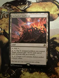 1x Secluded Starforge MTG Edge of Eternities Rare Nonfoil NM - Image 1