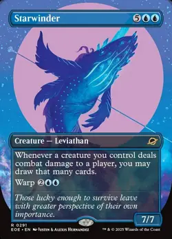 1x - Starwinder - (borderless #291) - Edge of Eternities - NM MTG - Image 1