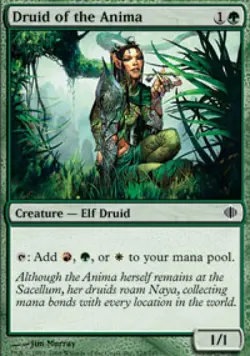 Druid of the Anima - Medium Play MTG Shards of Alara - Image 1