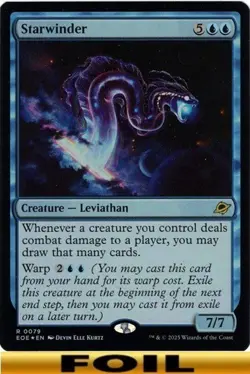 1x - Starwinder - FOIL - Edge of Eternities - NM MTG - Image 1
