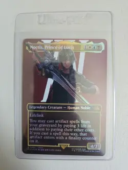 Noctis, Prince of Lucis #0401 Borderless Rare MTG 2025 Final Fantasy - Image 1