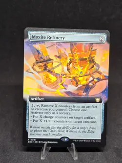 MTG Moxite Refinery 0037 Edge of Eternities Extended Art Borderless Rare NM - Image 1