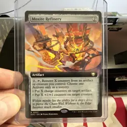MTG Moxite Refinery 0037 Edge of Eternities Extended Art Borderless Rare NM - Image 1