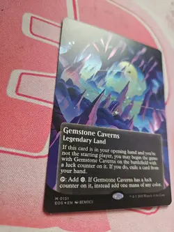 Gemstone Caverns - Galaxy Foil - Edge of Eternity - MTG NM | Commander - Image 1