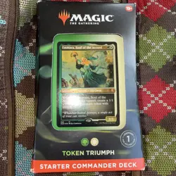 MTG Magic The Gathering Token Triumph Starter Commander Deck Sealed New - Image 1