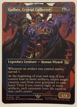 Golbez, Crystal Collector Borderless Foil - Final Fantasy MTG - Image 1