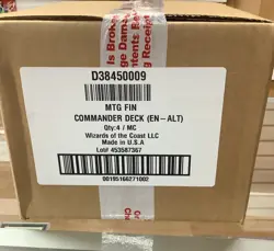 Magic the Gathering Set of 4 Commander Decks FINAL FANTASY MTG Sealed Box - Image 1