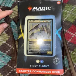 MtG: Starter Commander Deck - FIRST FLIGHT NEW/SEALED - Image 1