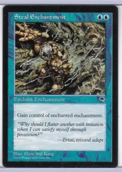 MTG STEAL ENCHANTMENT TEMPEST LP - Image 1