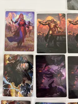 Lot of 30 MTG Magic Dominaria United Art Series Cards Including Gold Stamp DMU - Image 3