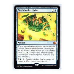 Worldwalker Helm #0007 Mythic MTG 24 Outlaws of Thunder Junction: The Big Score - Image 1