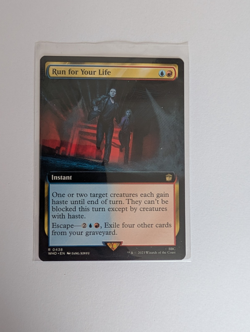 MtG Run For Your Life Doctor Who Magic Gathering NM/M - Image 4