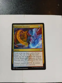 MTG Expressive Iteration Strixhaven: School Of Mages Near Mint Condition ●51 - Image 3