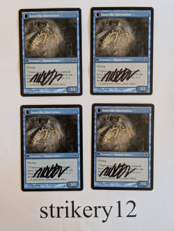 4x Delver of Secrets - Innistrad - Double Signed by Artist Nils Hamm - MTG - Image 2