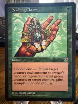 MTG Magic the Gathering Mirage Seedling Charm - Image 1