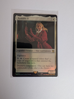 MtG Romana II Doctor Who Magic Gathering NM/M - Image 2