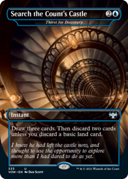 Search the Count's Castle - Thirst for Discovery - Foil NM, English MTG Innistra - Image 1