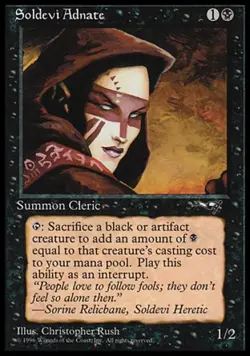 Soldevi Adnate (1) - Medium Play MTG Alliances - Image 1