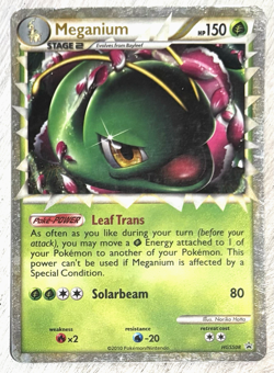 Meganium - Pokemon- HGSS08 - Black Star Promo HOLO ULTRA RARE NM/MT - Image 1