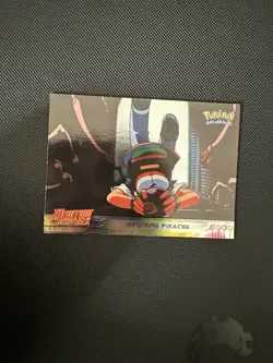 Pokemon TCG Rescuing Pikachu Pokemon Topps Mewtwo Strikes Back Holo And Nonholo - Image 2