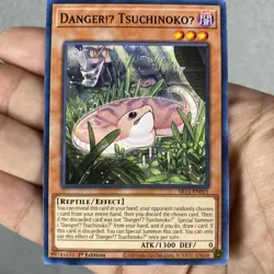 Yugioh! Danger!U TsuchinokoU - SR13-EN021 - Common - 1st Edition Near Mint - Image 1