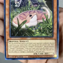 Yugioh! Danger!U TsuchinokoU - SR13-EN021 - Common - 1st Edition Near Mint - Image 3