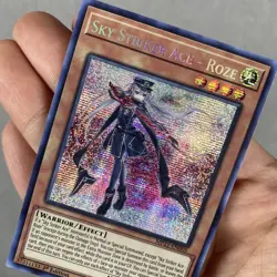 Yugioh Sky Striker Ace - Roze MP21-EN005 Secret Rare 1st Ed NM - Image 4