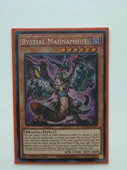 Bystial Magnamhut MP23-EN157 1st Ed Prismatic Secret Rare Near Mint Yugioh - Image 1