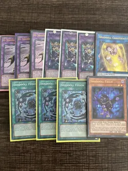 Yugioh 3x Shaddoll Fusion, Construct, winda and more SDHS-EN049 NM - Image 1