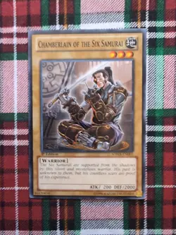 YuGiOh Chamberlain Of The Six Samurai GLAS-EN001 - 1st Edition - Image 1
