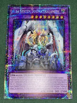 Yugioh Alba System Dogmatikalamity BLMM-EN011 Starlight Rare 1st Ed NM w/Track - Image 2