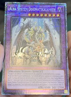 Yugioh Alba System Dogmatikalamity BLMM-EN011 Starlight Rare 1st Ed NM w/Track - Image 5